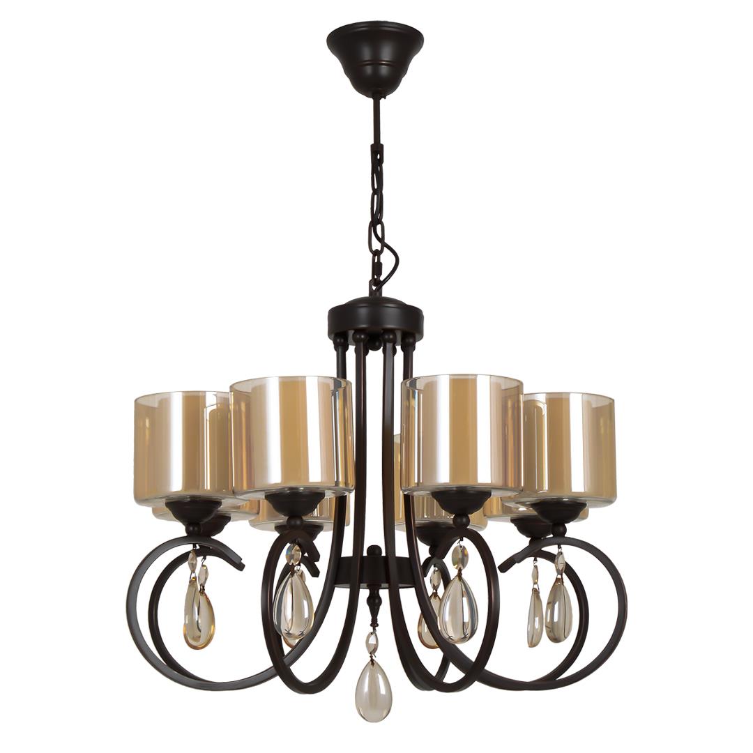 Creta 8 Kollu Avize Bakır Antik BS.3001-53-08