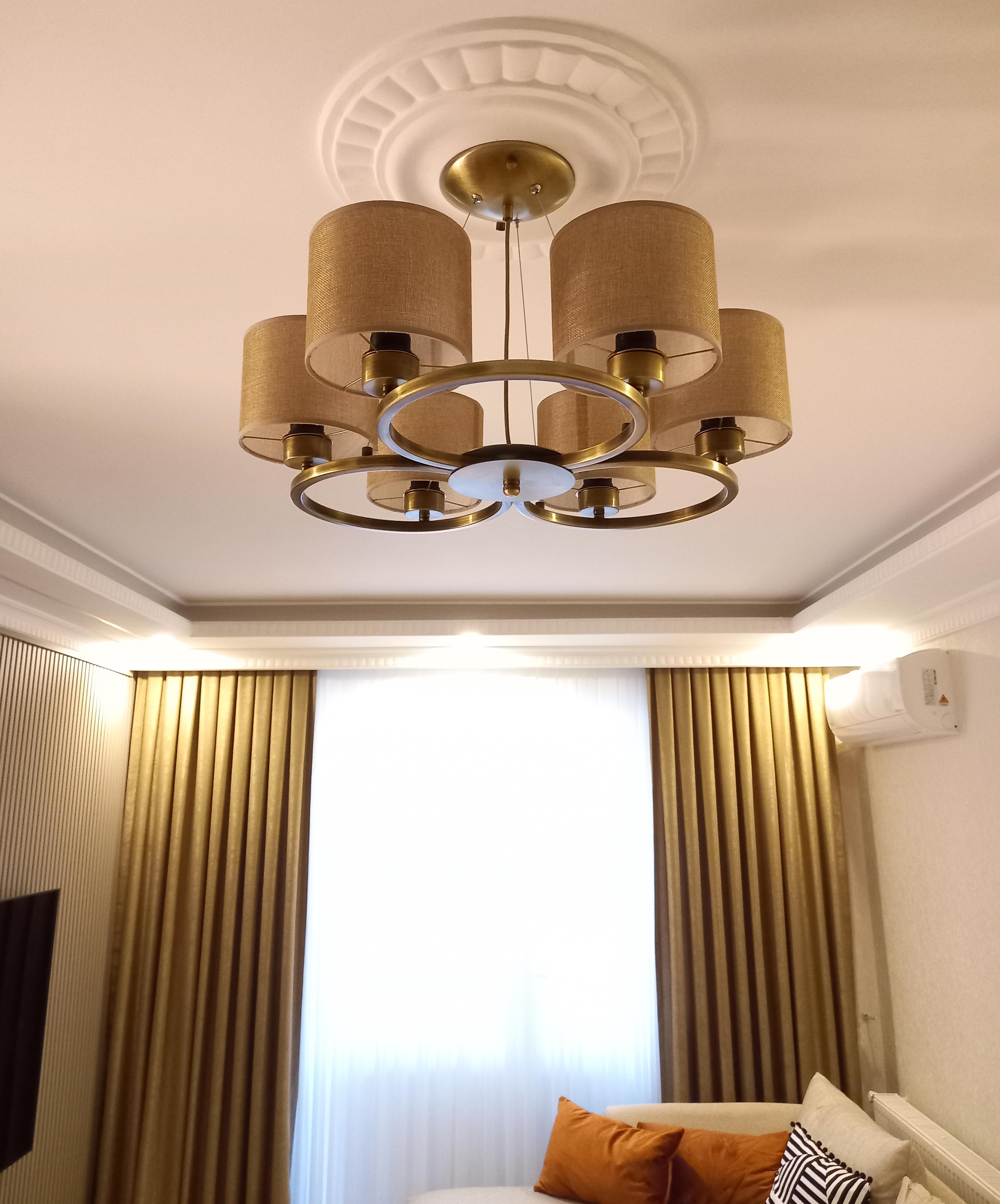 Olimpia 6 Lı Eskitme Avize BS.7131-52-06