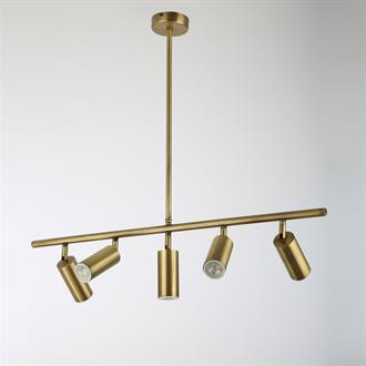 Avize Çarşısı Trendy 5 li Eskitme Spot Oynar Başlıklı Sarkıt Avize BS.2953-52-15