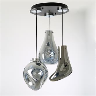 Avize Çarşısı, Bohem Füme Cam, Sarkıt Avize E.HW3507-3 K