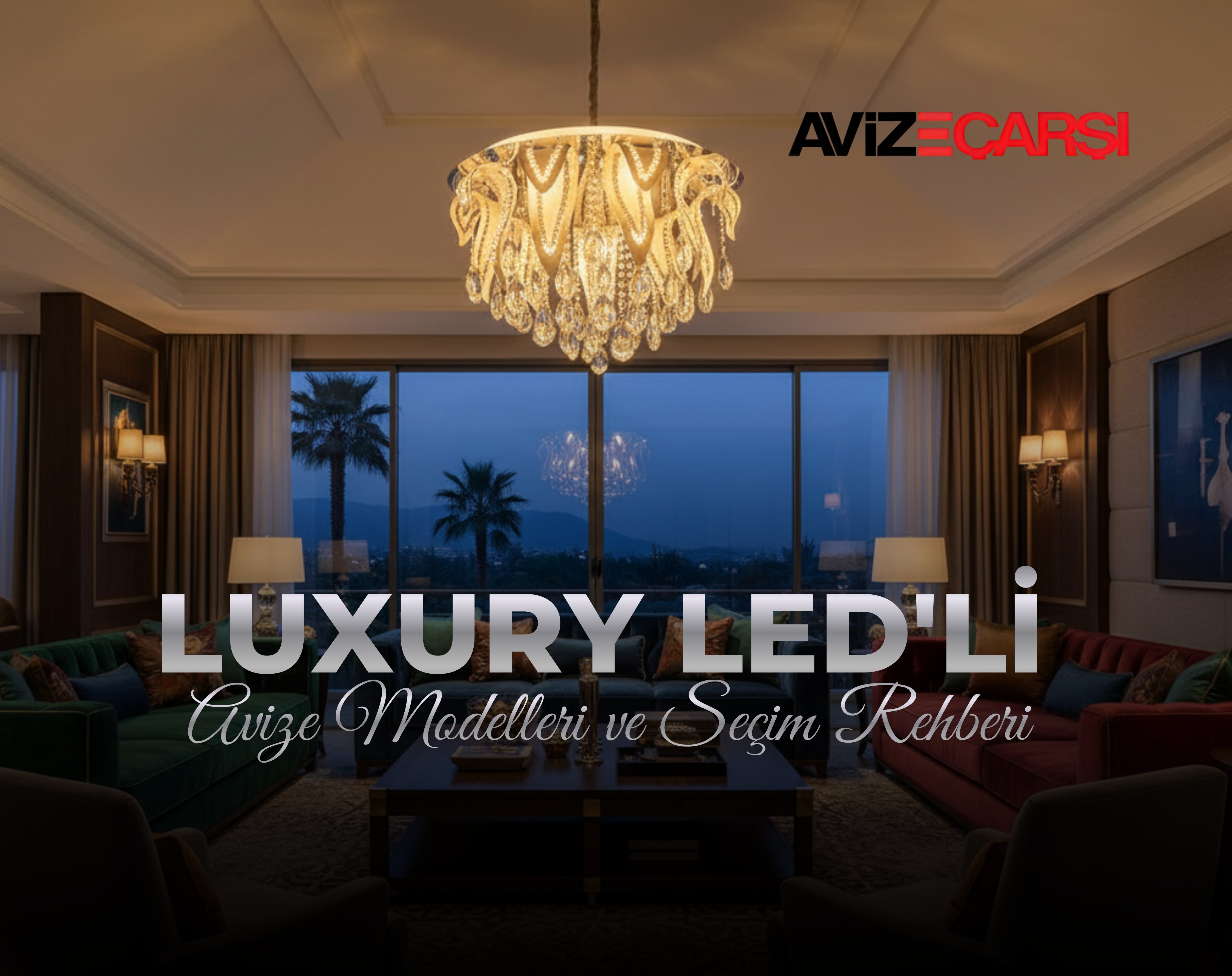 luxury ledli avize,lüks avize modelleri