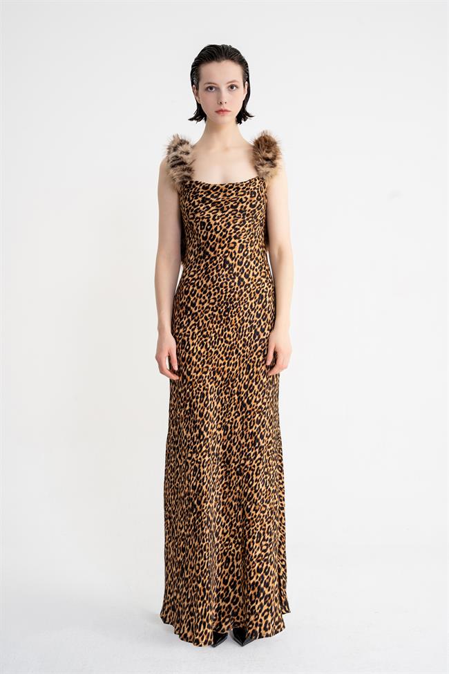 leopard print dress