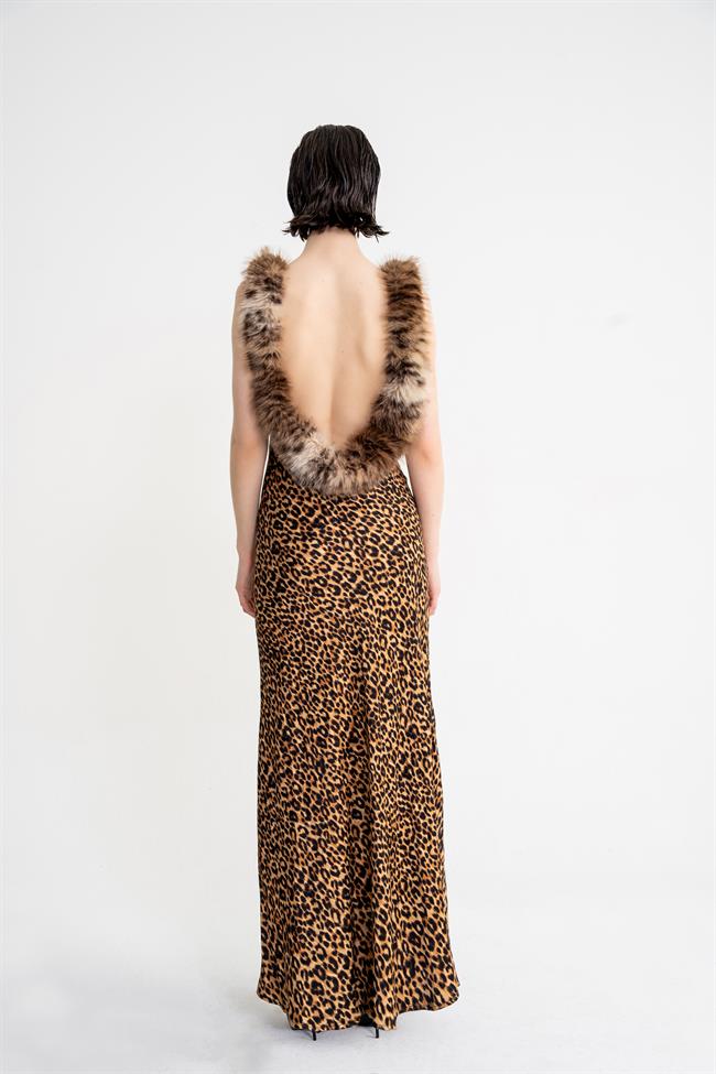 leopard print dress