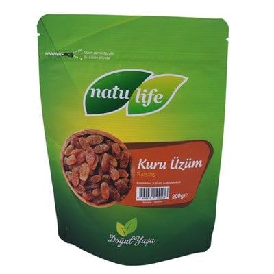 KURU SARI ÜZÜM doypack 200 gr
