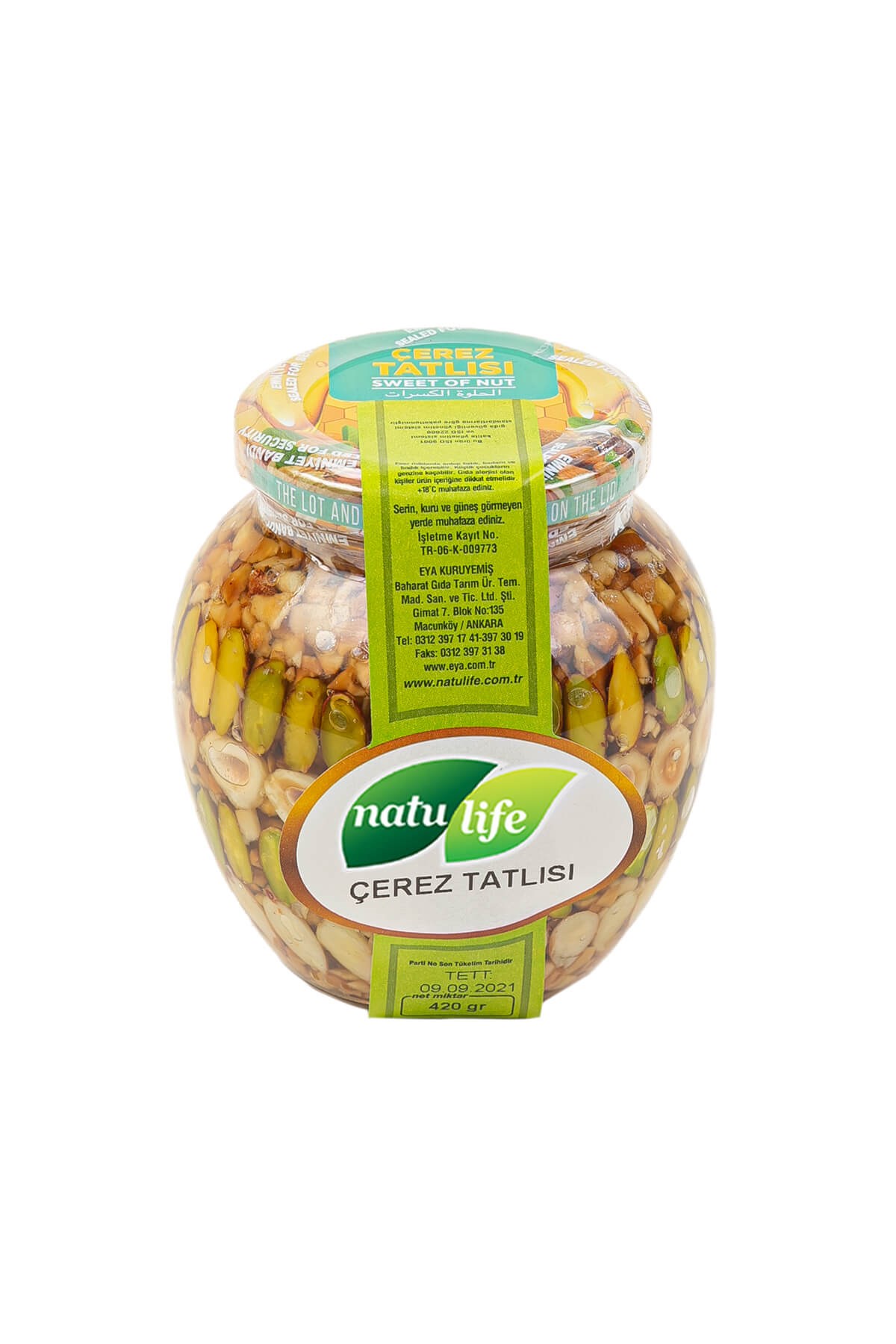 Çerez Tatlısı 420 Gr | Natulfie Taze Kuruyemiş- Natulife