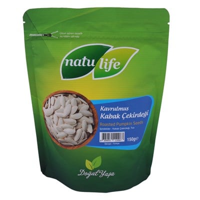 KAVRULMUŞ KABAK ÇEKİRDEĞİ doypack 150 gr