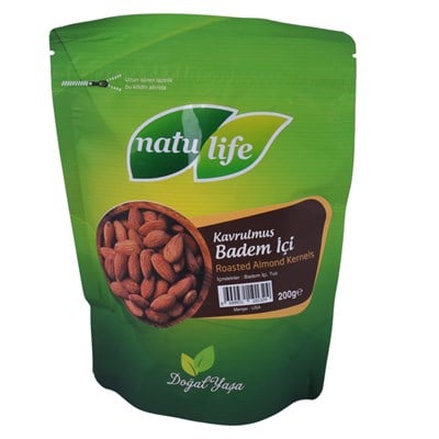KAVRULMUŞ BADEM İÇİ doypack 200 gr