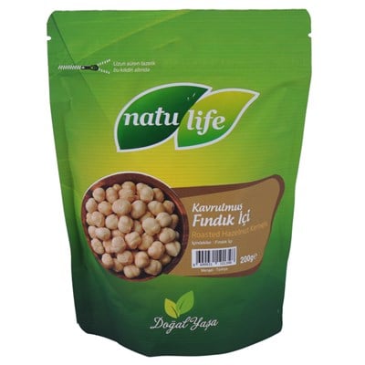 KAVRULMUŞ FINDIK İÇİ doypack 200 gr