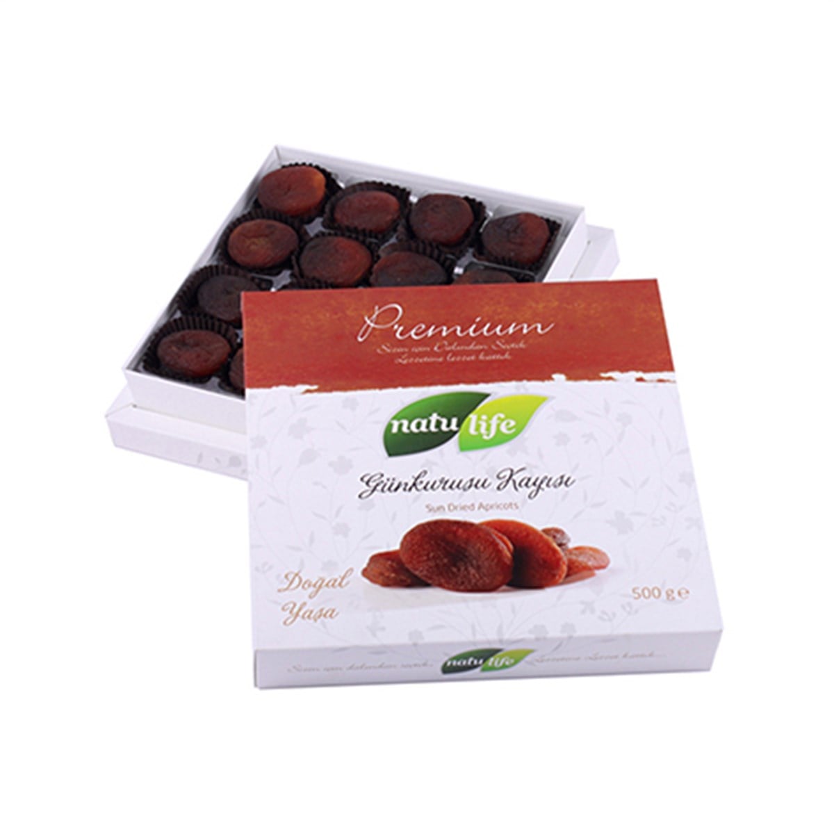 Naturel Kayısı Premium 500 Gr.