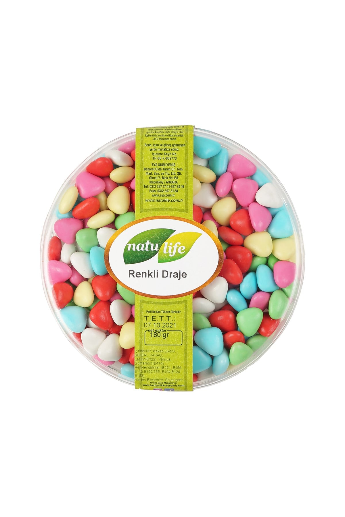 Renkli Draje 180 Gr | Natulfie Taze Kuruyemiş- Natulife