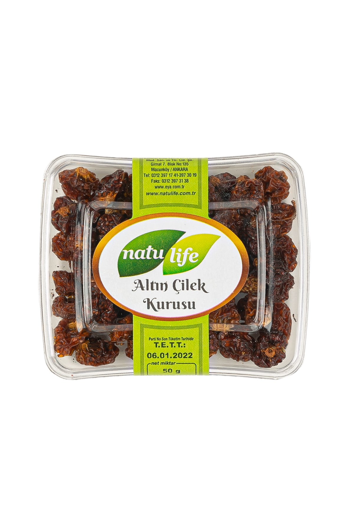 Altın Çilek Kurusu 50 Gr | Natulife Meyve Kurusu Çeşitleri- Natulife