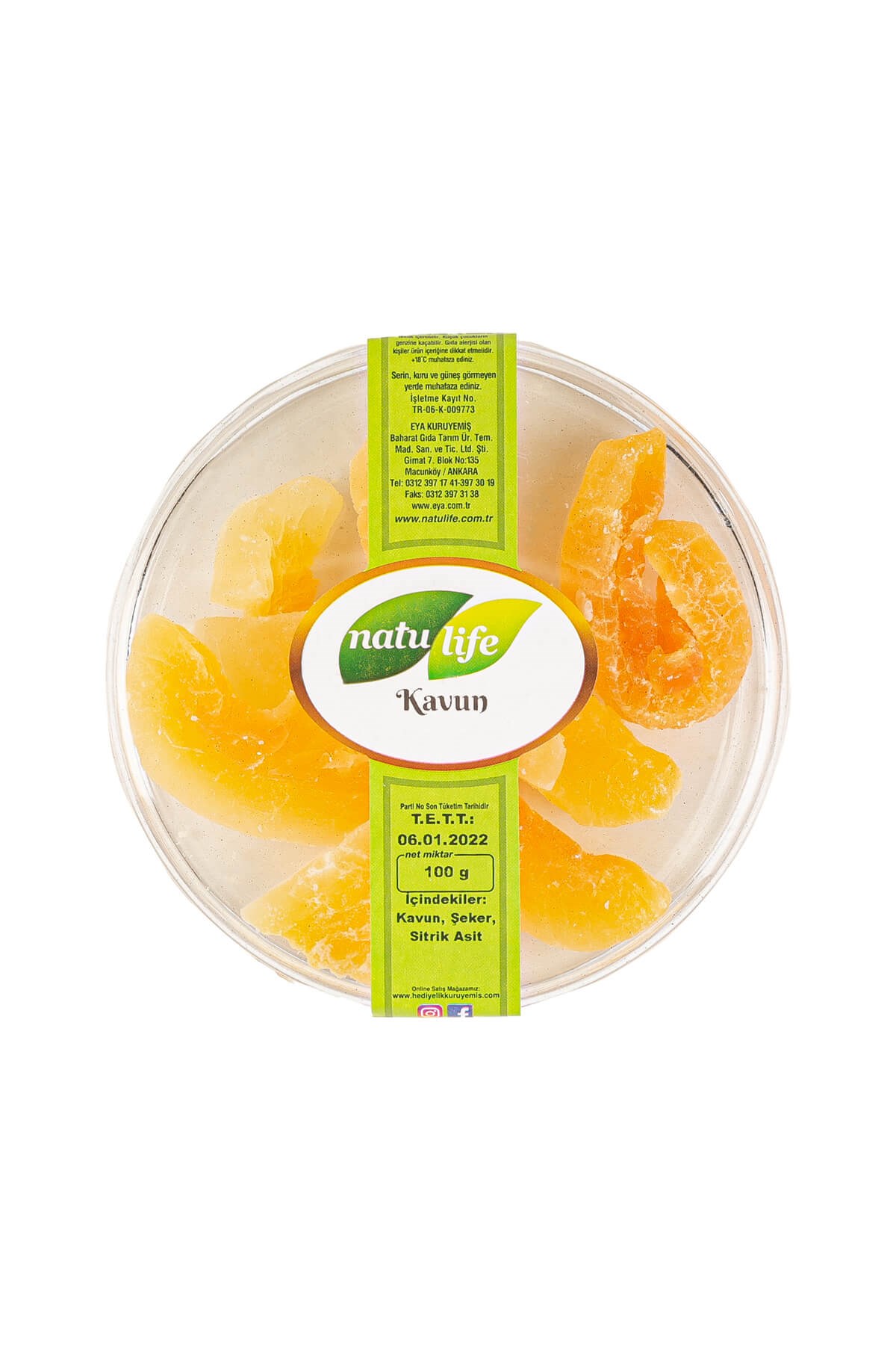Kavun Kurusu 100 Gr | Kuru Meyve Çeşitleri- Natulife