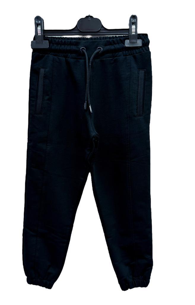 Çocuk Beli Paçası Lastikli Cep Fermuar Detaylı Mevsimlik Eşofman Alt