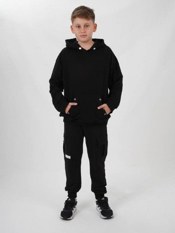 Çocuk Beli Paçası Lastikli Kargo Cepli Eşofman Alt