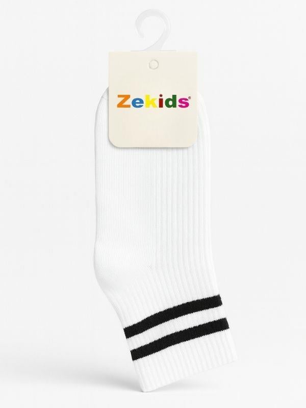 Çocuk Çizgili Pamuklu Soket Çorap