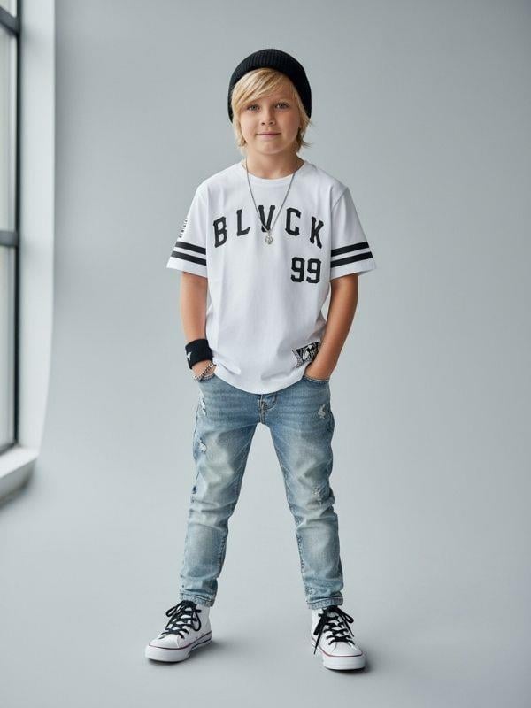 Çocuk Harf Baskılı Tshirt