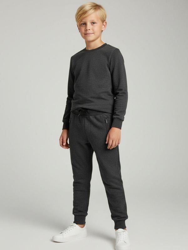 Çocuk Pamuklu Yumuşak Dokulu Beli Paçası Lastikli Eşofman Alt