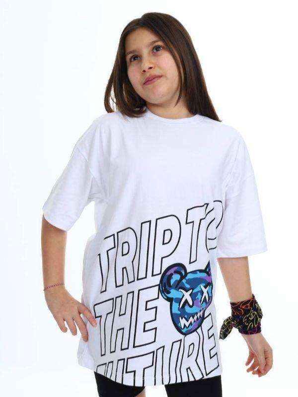 Çocuk Trip Baskılı Tshirt