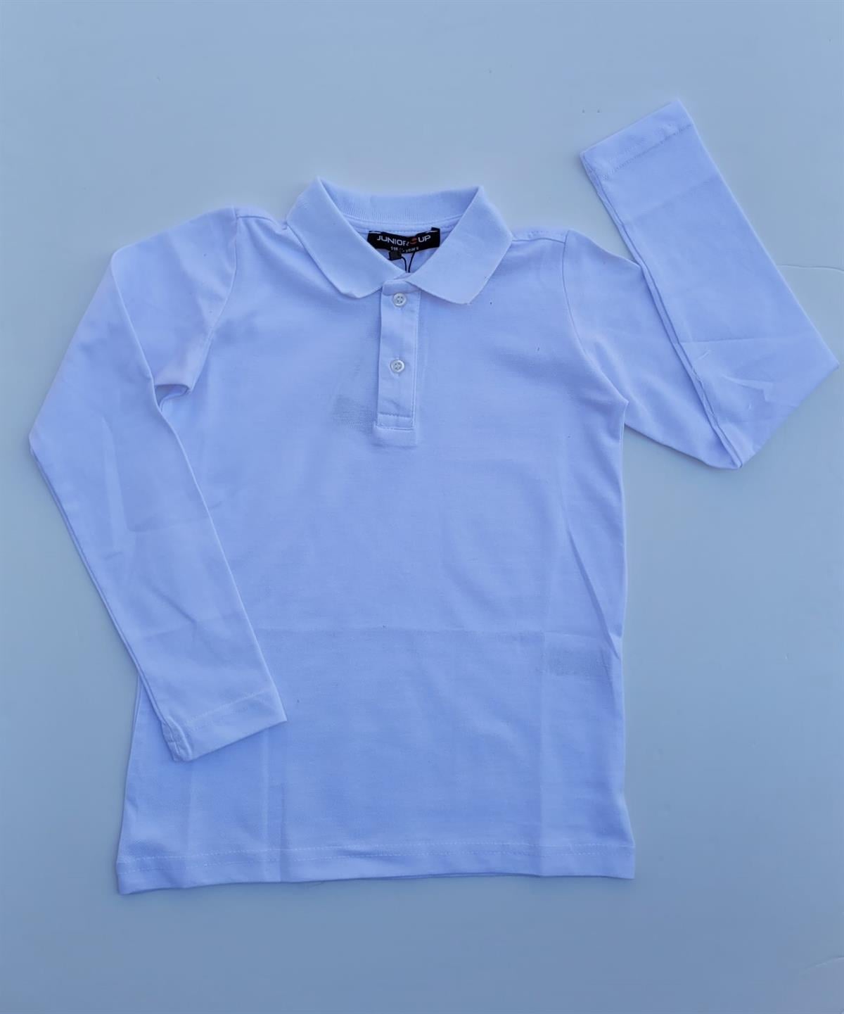 Çocuk Uzun Kollu Polo Yaka Tshirt