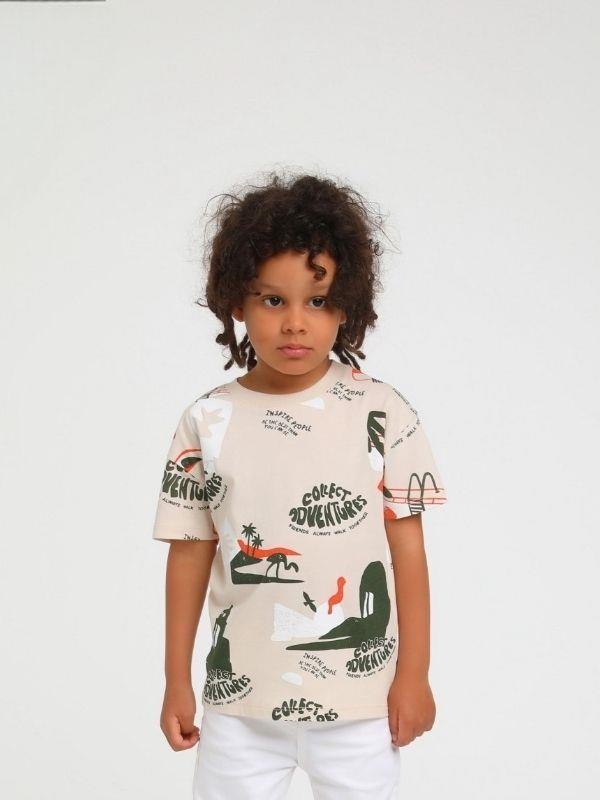 Erkek Bebek Pamuklu Collect Tshirt