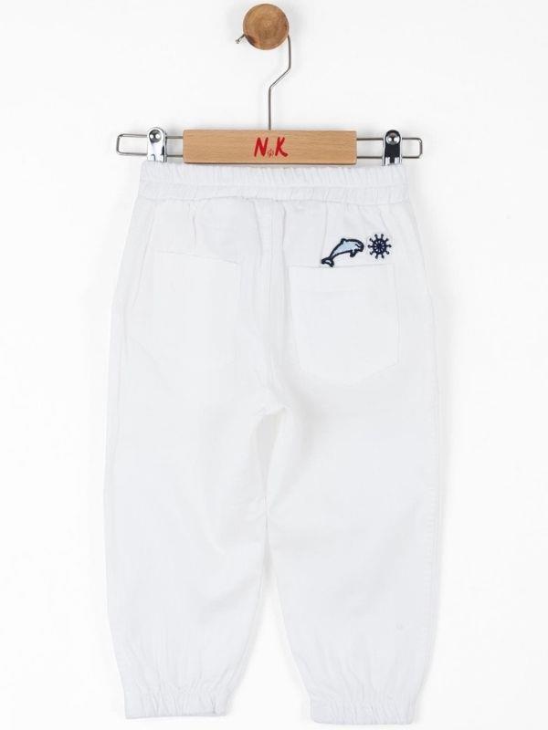 Erkek Bebek Pamuklu Yunus Pantolon