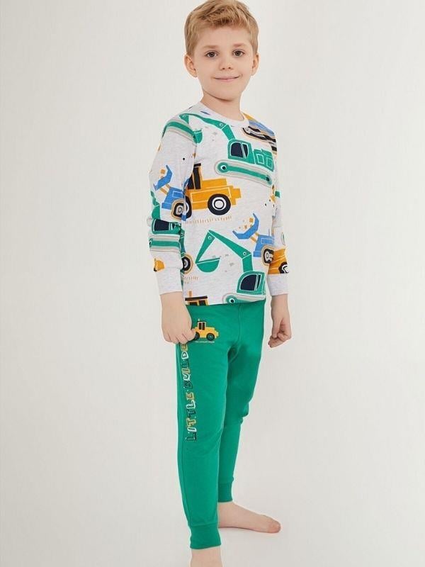 Erkek Çocuk Araba Baskılı Pijama Takımı