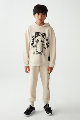 Erkek Çocuk Beli Paçası Lastikli Energy Pantolon