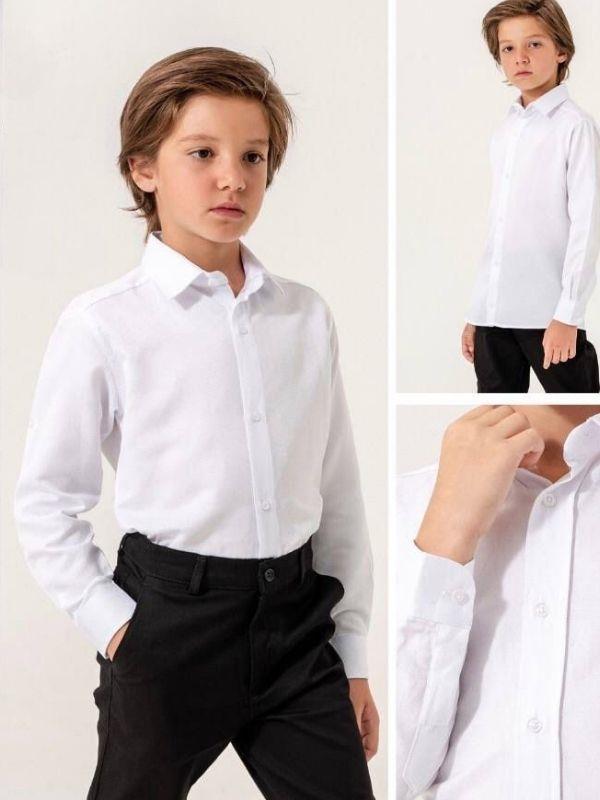 Erkek Çocuk Dik Yaka Gömlek