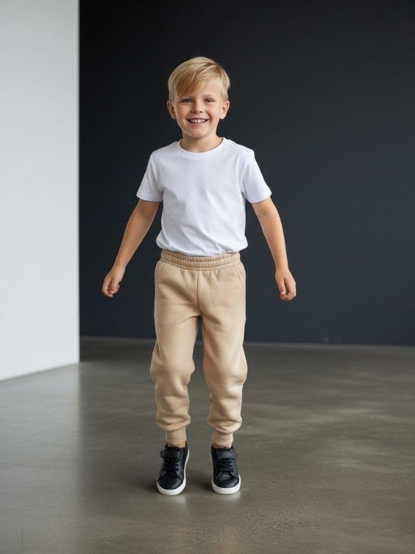 Erkek Çocuk İçi Şardonlu Kalın Eşofman Alt