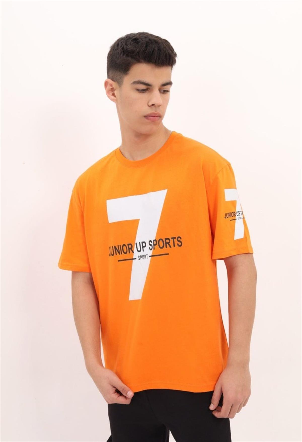 Erkek Çocuk Pamuklu 7 Baskılı Rahat Kalıp Tshirt