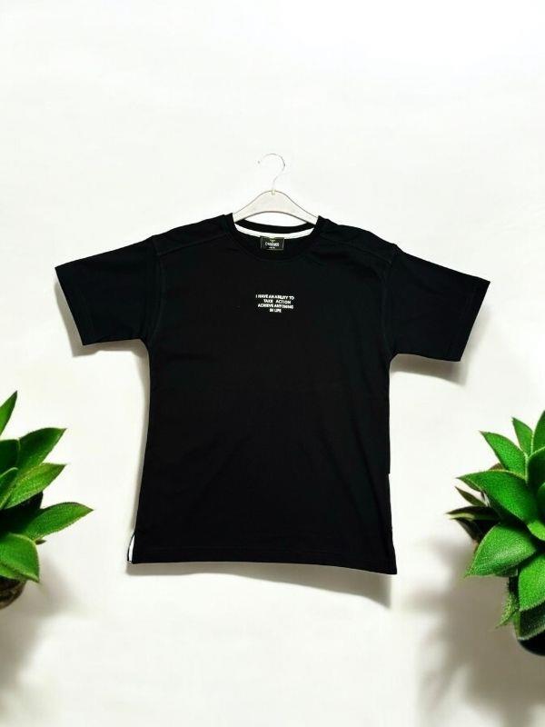 Erkek Çocuk Pamuklu I Have An Kabartma Yazılı Tshirt