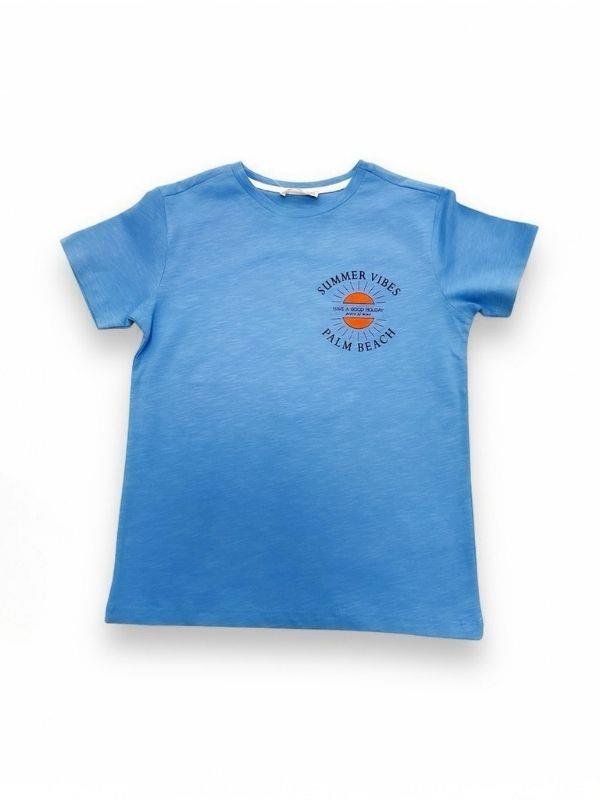 Erkek Çocuk Pamuklu Summer Yazılı Tshirt