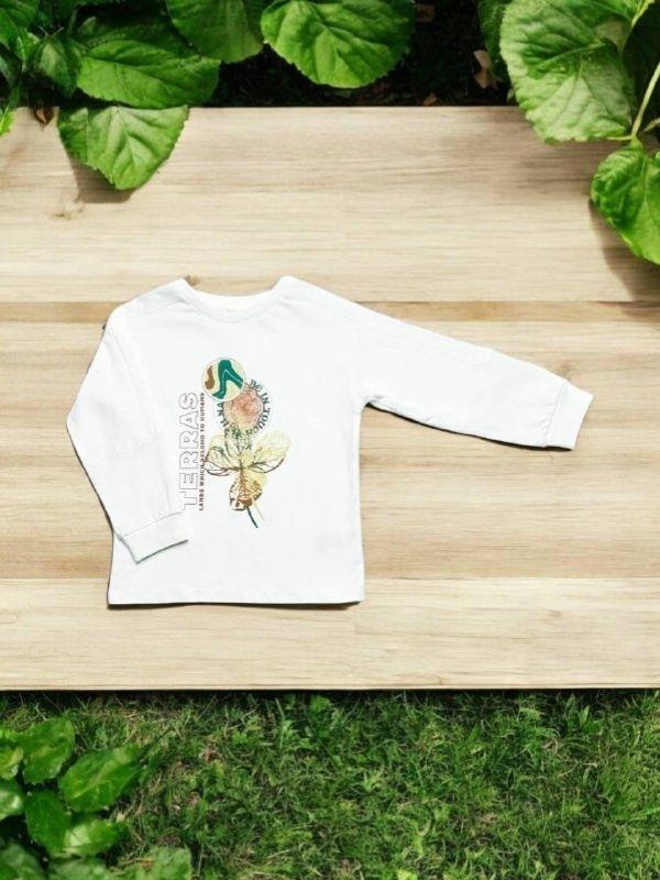 Erkek Çocuk Terras Yazılı Sweatshirt