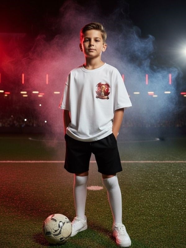 Erkek Çocuk World Cup 2026 Baskılı T-shirt