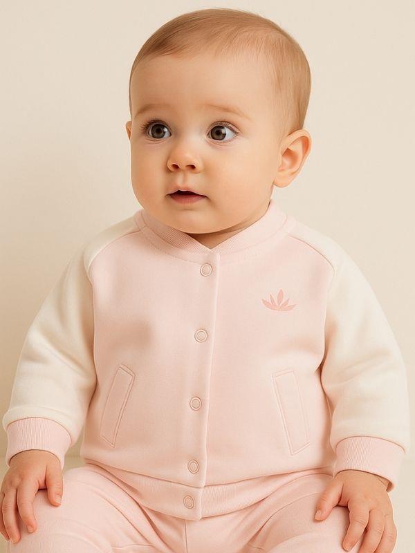 Kız Bebek Pamuklu Bomber Ceket
