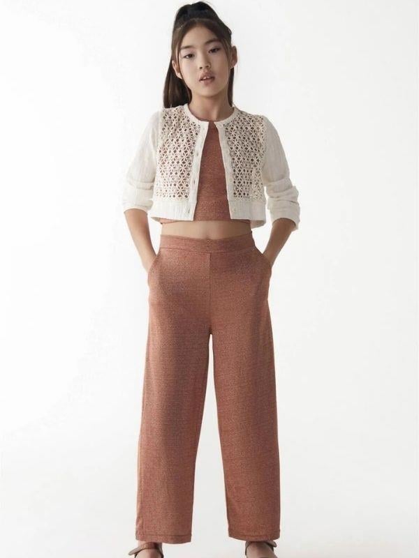 Kız Çocuk Güpürlü Ceket