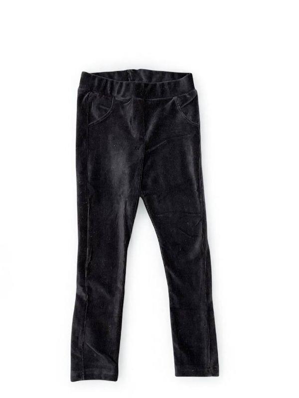 Kız Çocuk Kadife Fitilli Tayt