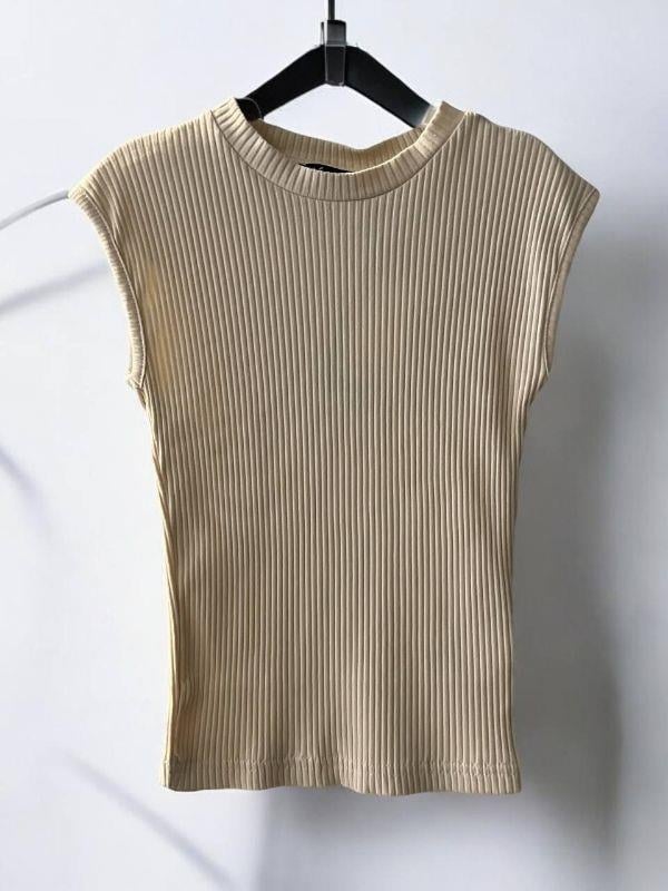 Kız Çocuk Kolsuz Fitilli Dar Body