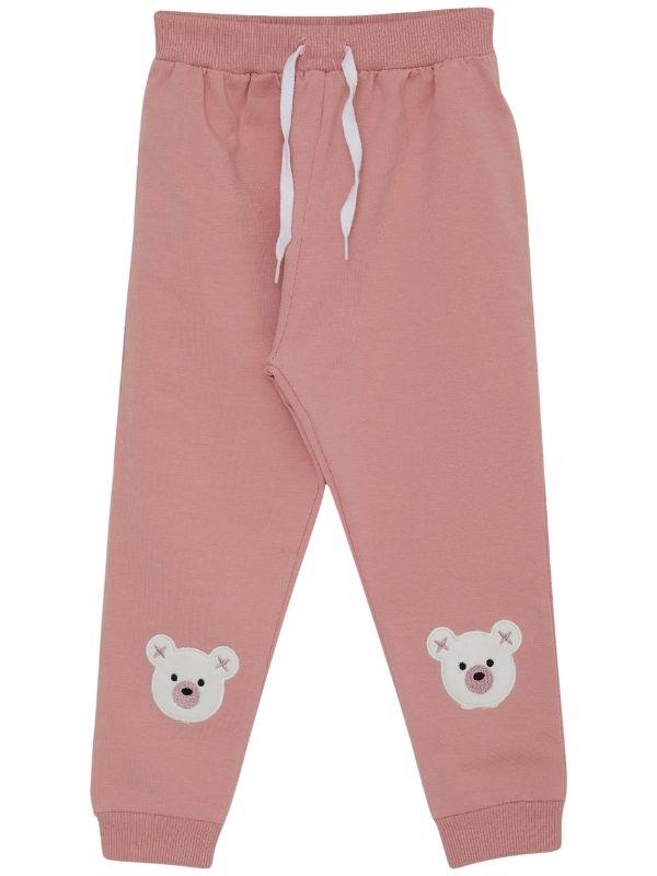 Kız Çocuk Pamuklu Eşofman Altı