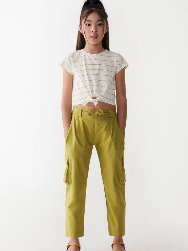 Kız Çocuk Pamuklu Marigold Tshirt