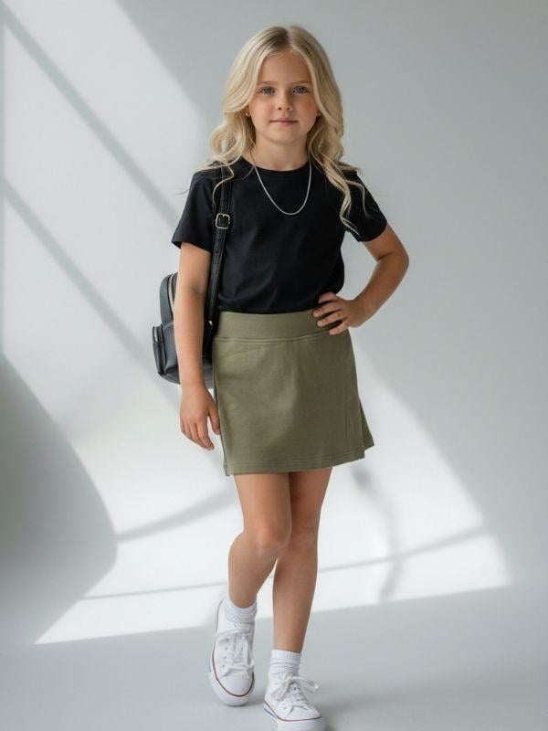 Kız Çocuk Pamuklu Şort Etek