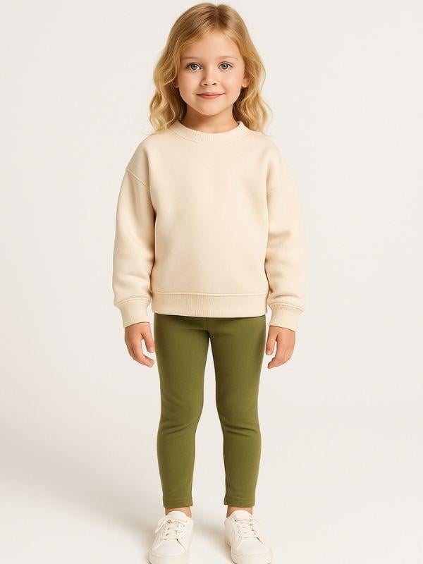 Kız Çocuk Pamuklu Tayt