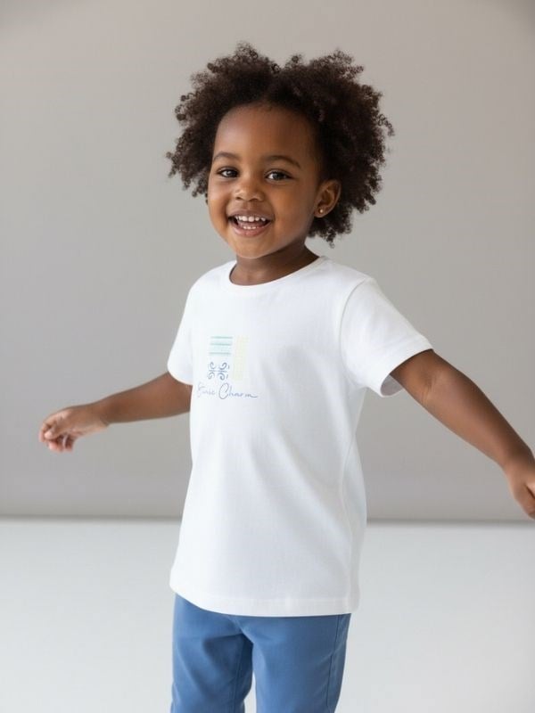 Kız Çocuk Tasarım T-shirt