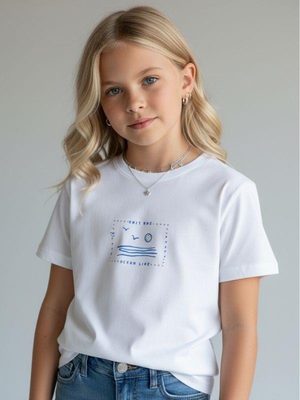 Kız Çocuk Tasarım T-shirt