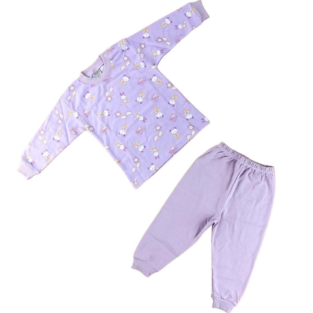 Kız Çocuk Tavşanlı Pijama