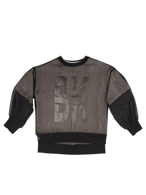 Kız Çocuk Tül Detaylı İkili Sweatshirt