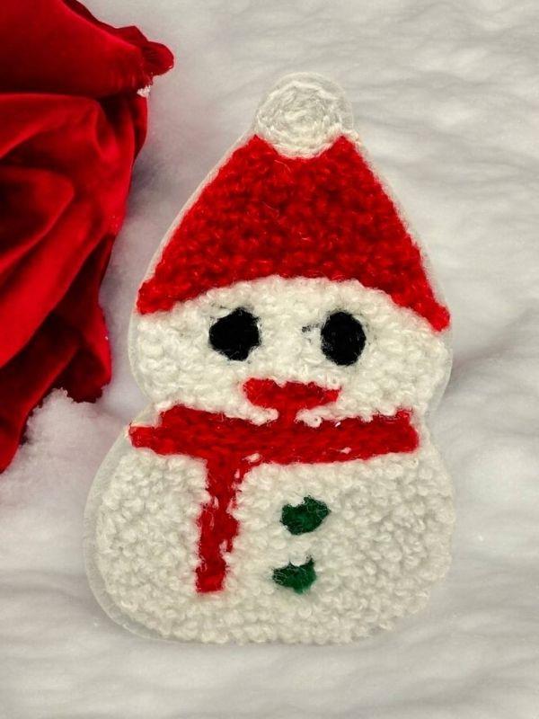 Kız Çocuk Yılbaşı Temalı Figürlü Çocuk Punch Çıtçıtlı Toka