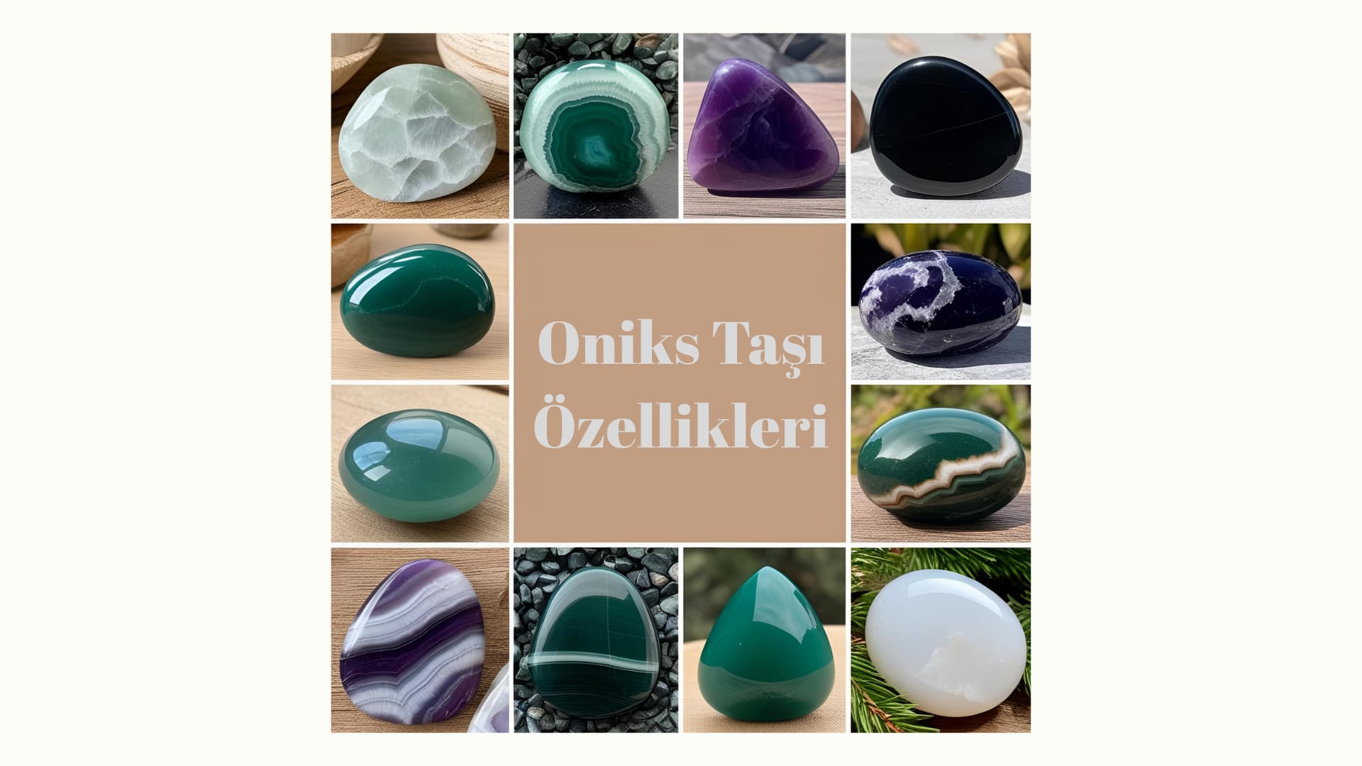 oniks taşı özellikleri