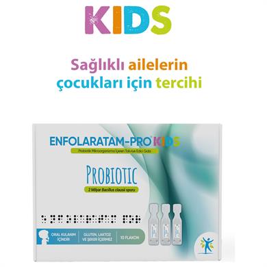 Enfolaratam-Pro Kids Probiotic 10 Flakon