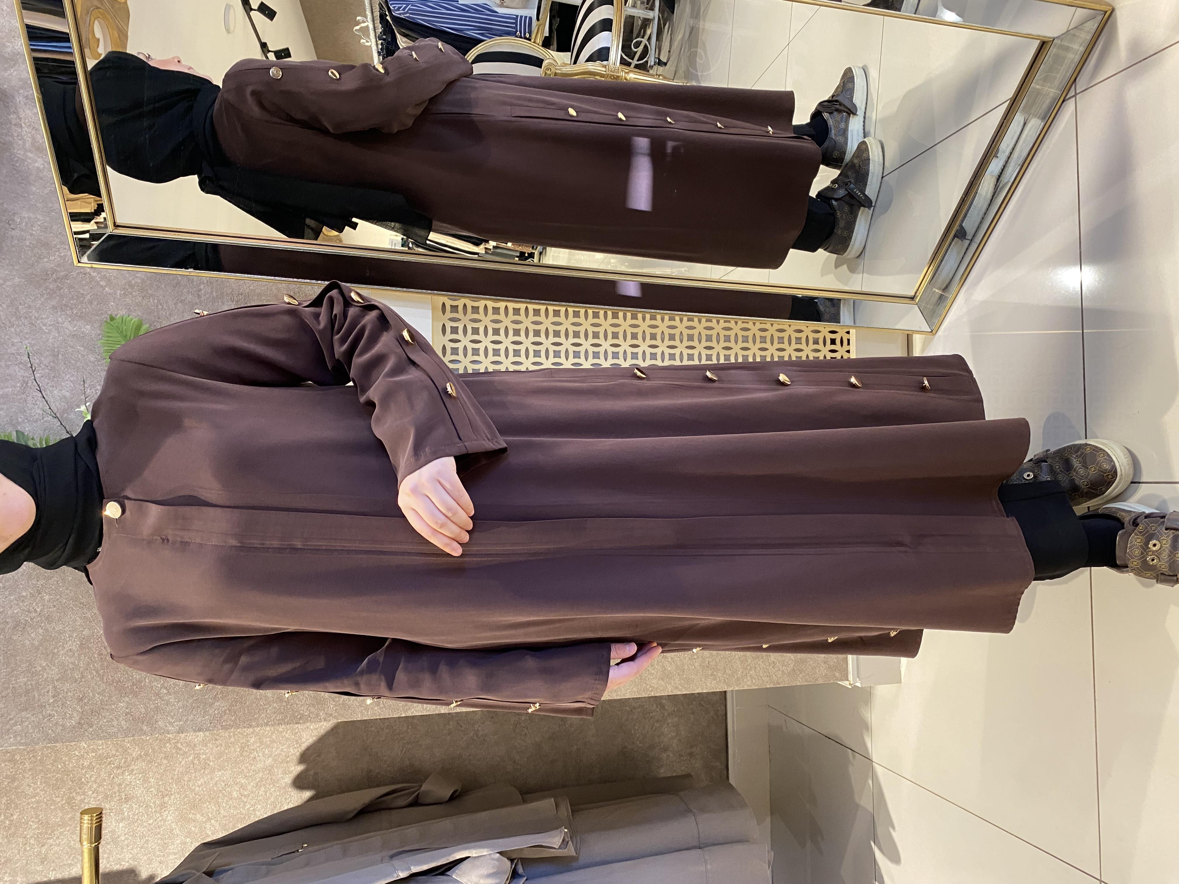 Beyza tencel kap kahve